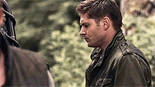 the-winchester-initiative:  frecklesrex:  youre-a-winchester-sammy:  sassbutt-casbutt:  This mark of Cain is making Dean see things very black and white, he doesn’t care who you are anymore…Just don’t get in his way…   Does  That  Remind  You