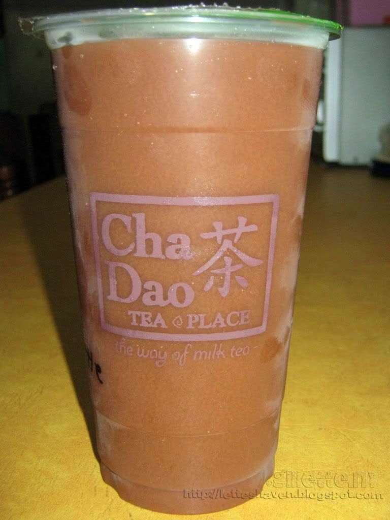 Chocolate Strawberry Milk Tea