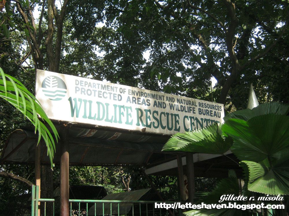 Ninoy Aquino Parks and Wildlife Center Wildlife Rescue Center