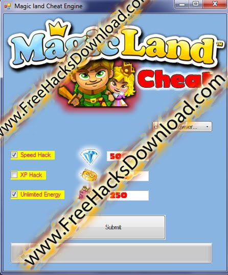 magicland wooga cheat1 Magic Land Cheats Diamonds Gold Energy Goods ...