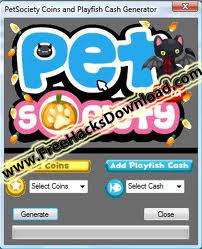 petsociety Pet Society Cheats Coins and Playfish Cash Hack