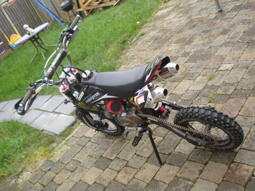 klx110 dual exhaust