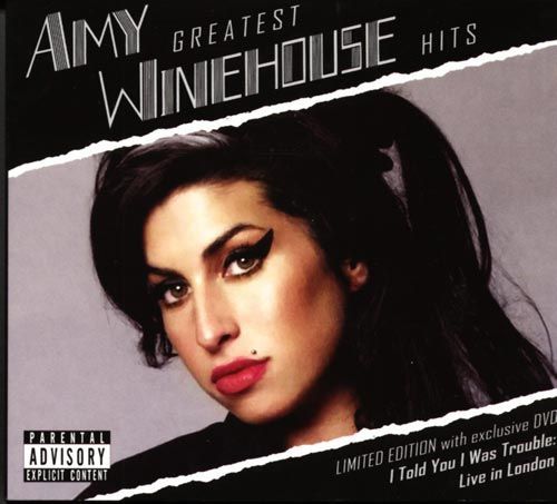 Capa do CD - Amy Winehouse - Greatest Hits