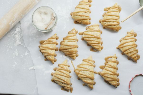 brown sugar scones via Sugar + Butter!