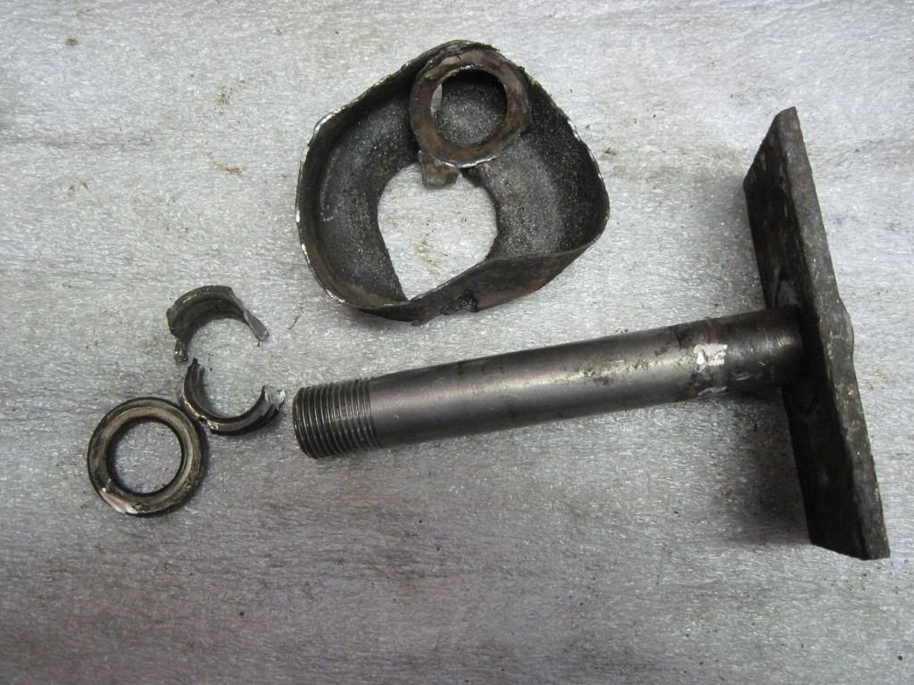 Mower Deck Bearing Stuck on Spindle Case Colt Ingersoll Tractors