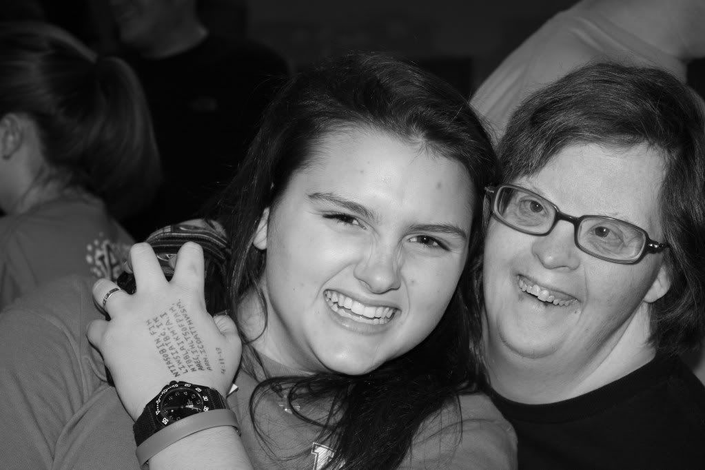 Miss Ann and Lauren Swindle at the Best Buddies Bowling Party. (she is on a bowling league and just placed 3rd in the last tournament!) - lauren3