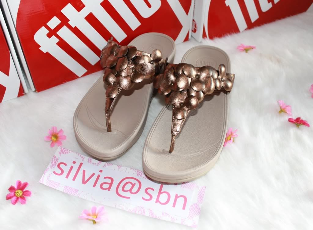 pale bronze fitflop