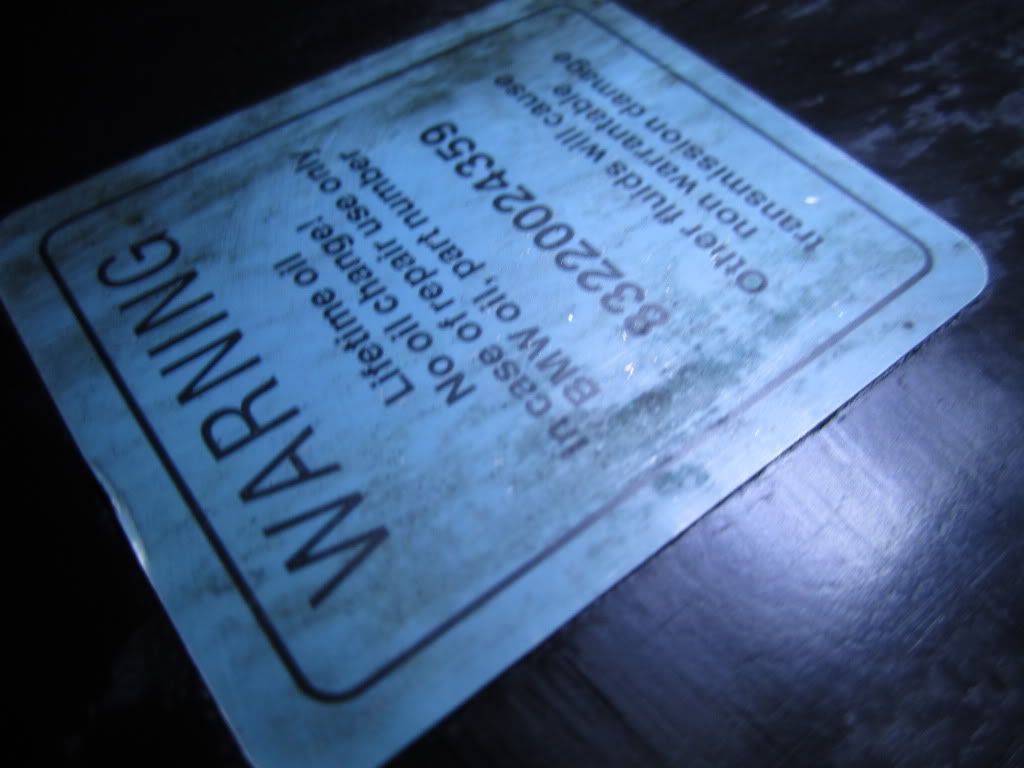 Auto Transmission question (with Pictures) E46 Fanatics Forum