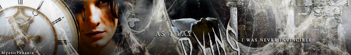 A I lay Dying Banner