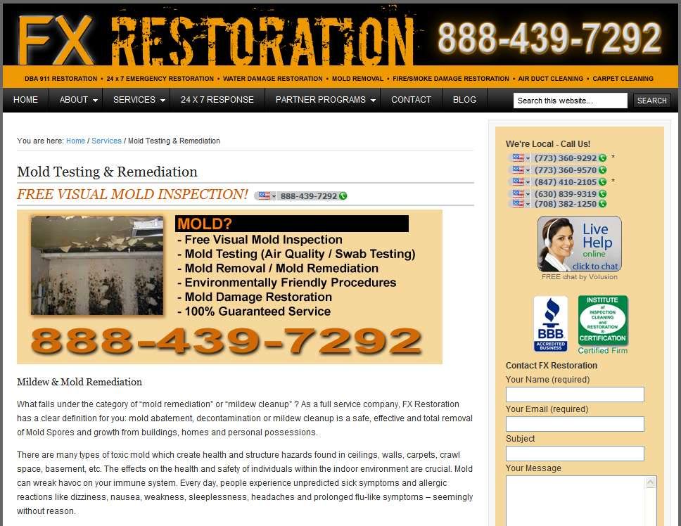 household mold remediation