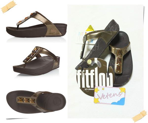 fitflop pietra bronze