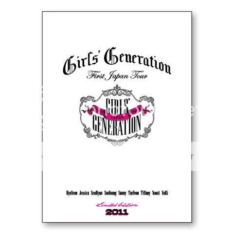 SNSD Girls Generation 2011 1st Japan Tour PAMPHLET Ltd  