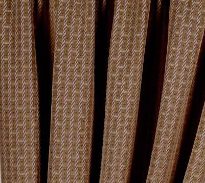 PAIR Chocolate Brown Lined Jacquard Curtains in 4 Sizes  