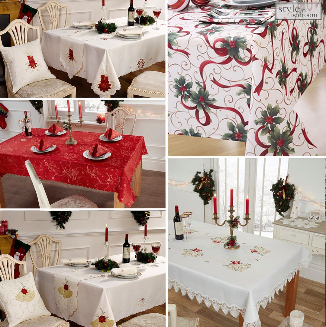 tablecloths and napkins