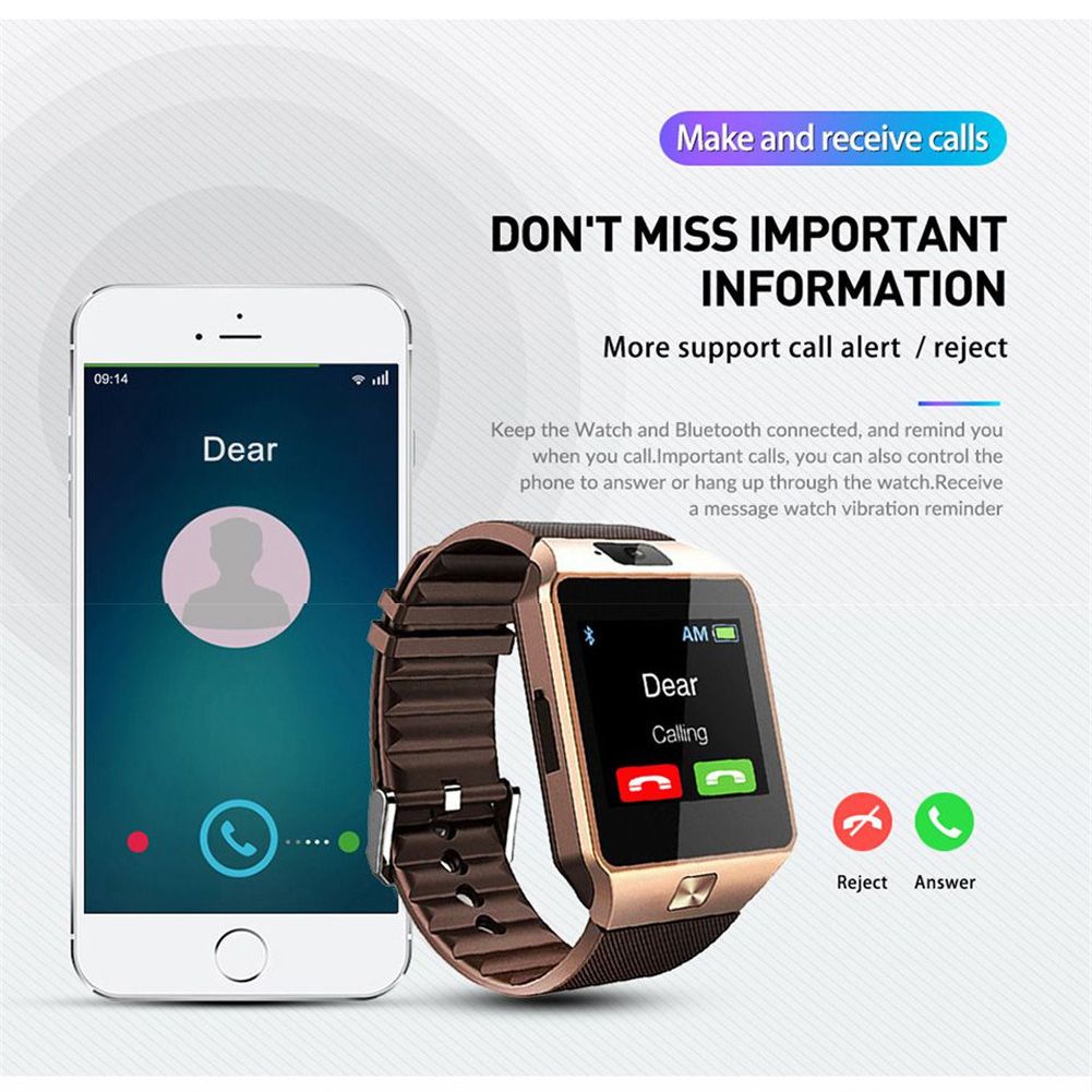bluetooth smart watch sim card