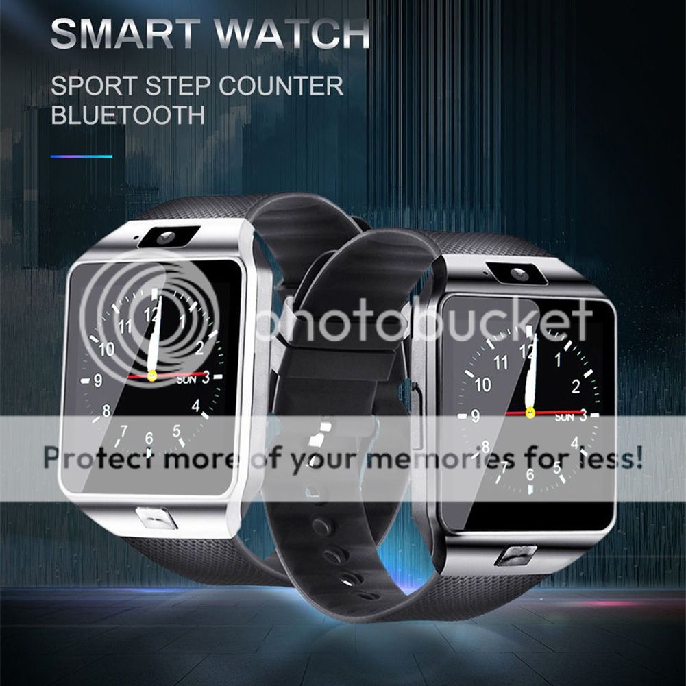 Smart Watch Bluetooth GSM Unlocked with SIM SD Card Slot for Android ...