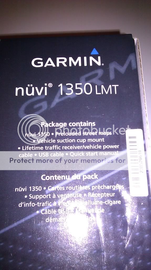 BRAND NEW* Garmin Nuvi 1350LMT Automotive GPS Receiver NIB *FREE 