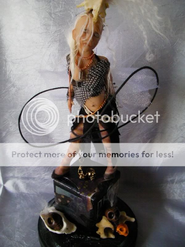 UNIQUE STEAMPUNK ONE OF A KIND 6 PROSCULPT FAIRY from SANDI MCASLAN 