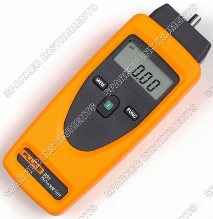 FLUKE 931 Digital Non-Contact Tachometer Measurement Rotate Speed ...