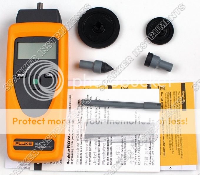 Brand New FLUKE 931 Tachometer NonContact Measurement Tester Meter