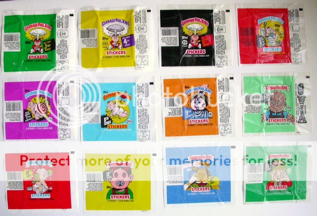   63 Assorted Wax Wrappers  Hockey GPK Wacky Packages TV Shows Comics