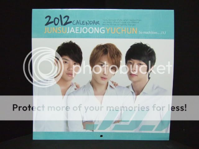 JYJ wall paper calendar (big size)