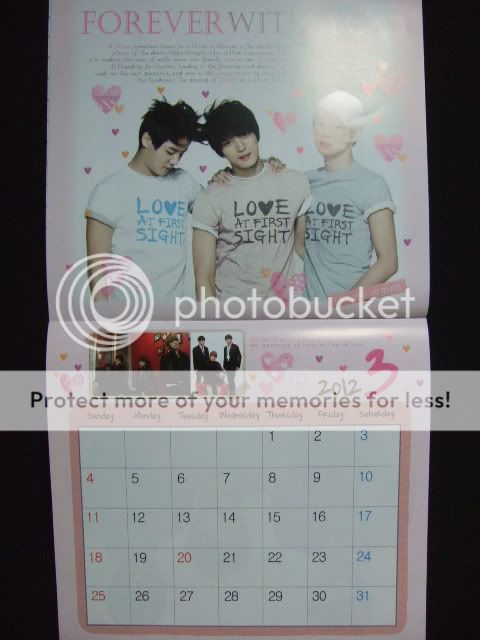 jyj wall paper calendar big size