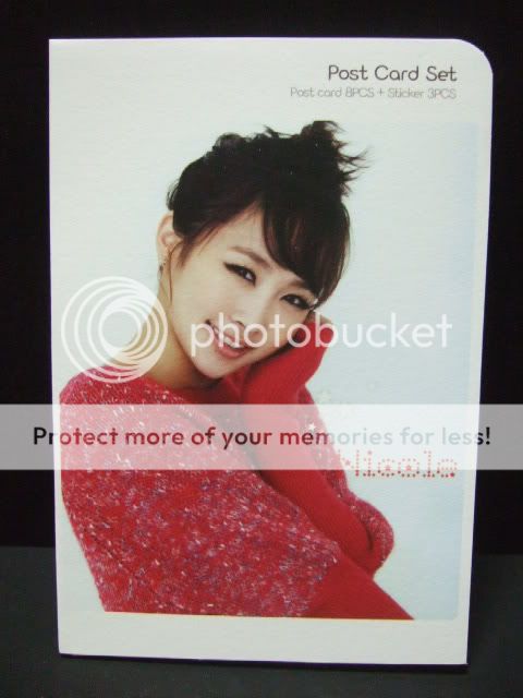 KARA mini calendar/postcard set/ spring color memo note / guhara 