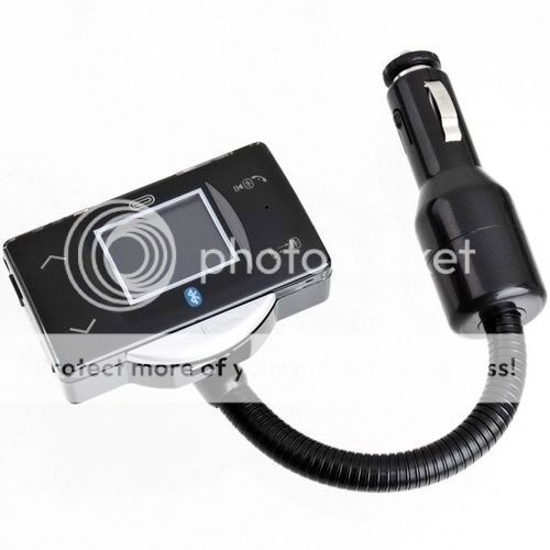   Hands free Car Kit FM Transmitter  Player w/ Steering Wheel Control